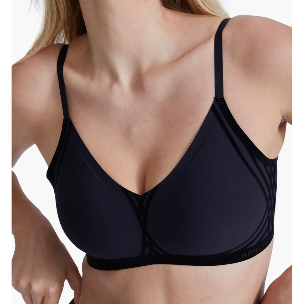 Honeylove Black Women's Silhouette Bra Size XL